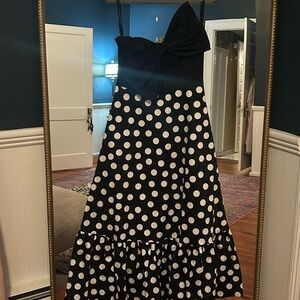 Anthropology Hutch Polk a Dot Bow Dress
